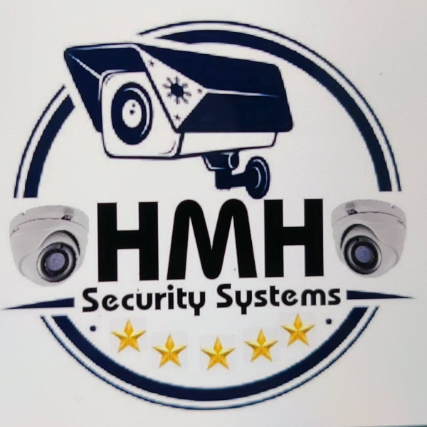 شعار HMH Security Systems مؤسسة الحمزة
